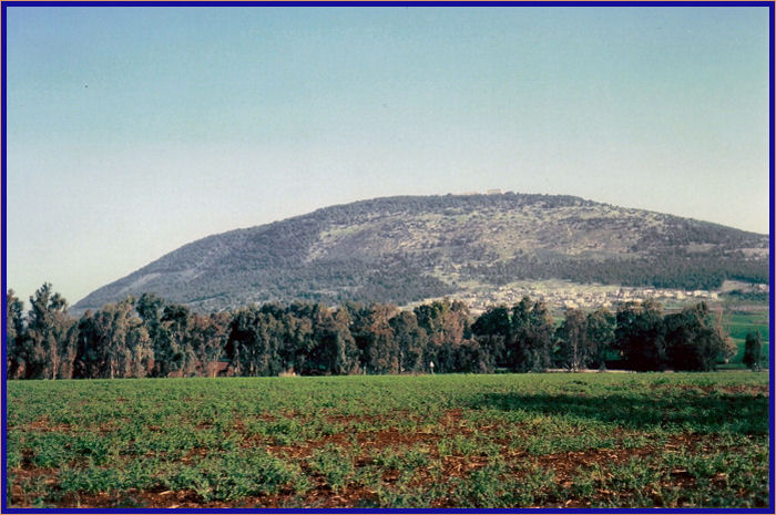 South side of Mount Tabor